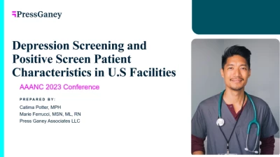 Depression Screening and Positive Screen Patient Characteristics in US Facilities