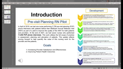 Nurse-Driven Pre-Visit Planning in Primary Care for Annual Wellness