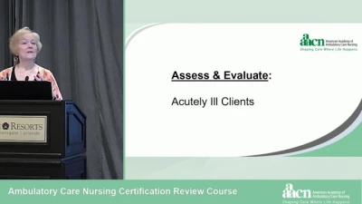 Assess and Evaluate: Acutely Ill Clients  icon
