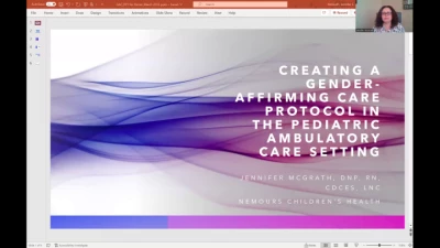 Creating a Gender-Affirming Care Protocl in the Pediatric Ambulatory Care Setting