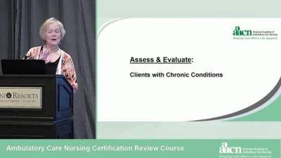 Assess and Evaluate: Clients with Chronic Conditions  icon