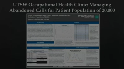 UTSW Occupational Health Clinic: Managing Abandoned Calls for Patient Population of 30,000