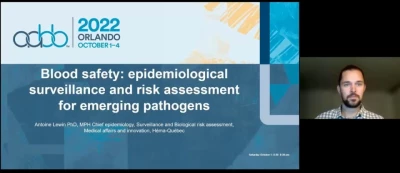 AM22-43-O: (On-Demand) Blood Safety: Epidemiological Surveillance and Risk Assessment for Emerging Pathogens (Enduring)