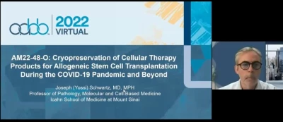 AM22-48-O: (On-Demand) Cryopreservation of Cellular Therapy Products for Allogeneic Stem Cell Transplantation During COVID-19 Pandemic and Beyond (Enduring)