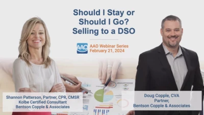 Should I Stay or Should I Go? Selling to a DSO