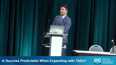 2022 AAO Annual Session - Is Success Predictable When Expanding with TADs?