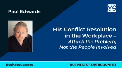 HR: Conflict Resolution in the Workplace - Attack the Problem, Not the People Involved