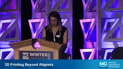 AAO Winter Conference 2023 - 3D Printing Beyond Aligners