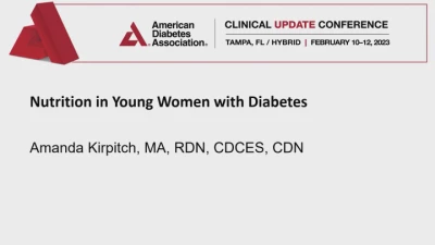 Nutrition Health in Young Women with Diabetes icon