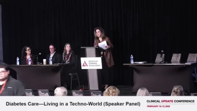 Diabetes Care—Living in a Techno-World (Speaker Panel) icon