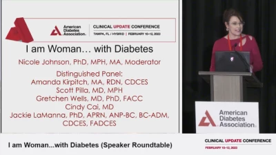 I am Woman…with Diabetes (Speaker Roundtable) icon