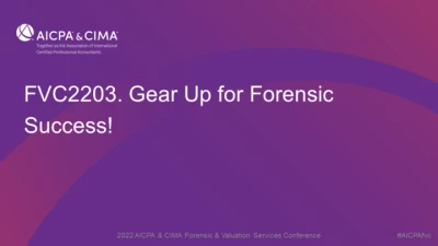 Gear Up for Forensic Success! icon