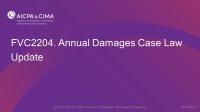 Annual Damages Case Law Update icon