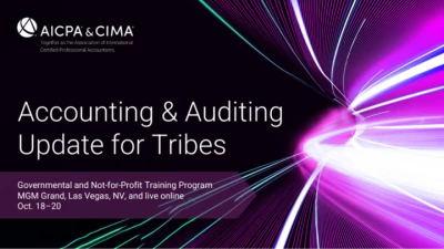 Accounting & Auditing Update for Tribes