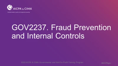 Fraud Prevention and Internal Controls