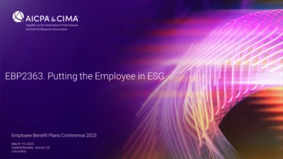 Putting the Employee in ESG