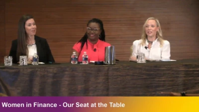Women in Finance - Our Seat at the Table (All Tracks)