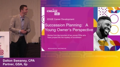 Succession Planning - A Young Owner's Perspective