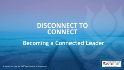 Disconnect to Connect: Becoming a Connected Leader icon