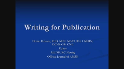 Writing for Publication icon