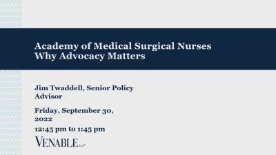 The Importance of Advocacy in the Medical-Surgical Nursing Profession