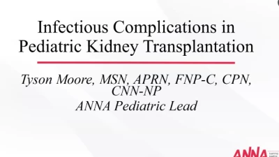 Infectious Complications in Pediatric Kidney Transplantation