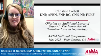 Offering an Additional Layer of Support: The Immersion of Palliative Care in Nephrology