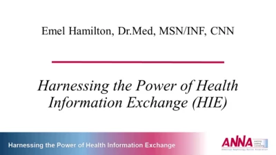 Harnessing the Power of Health Information Exchange