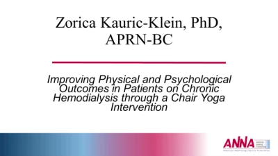 Improving Physical and Psychological Outcomes in Patients on Chronic Hemodialysis through a Chair Yoga Intervention