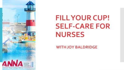 Welcome /// Fill Your Cup: Self-Care for Nurses