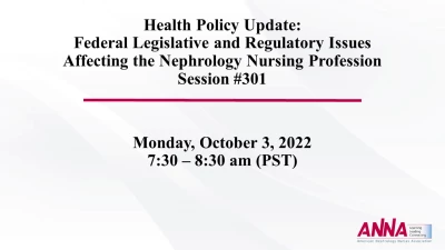Health Policy Update