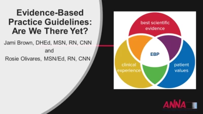 Educator SPN - Evidence-Based Practice Guidelines: Are We There Yet?