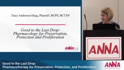 Good to the Last Drop: Pharmacotherapy for Preservation, Protection, and Proliferation icon