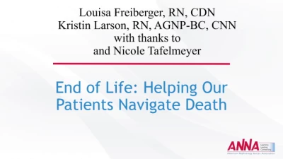 End of Life: Helping Our Patients Navigate Death icon