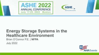Energy Storage Systems in the Health Care Environment icon