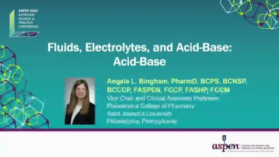 Fluids, Electrolytes, and Acid-Base icon