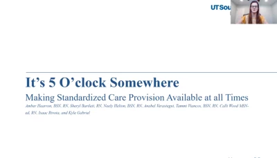 It's 5 O'Clock Somewhere: Making Standardized Care Provision Available at All Times