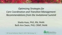 Optimizing Strategies for Care Coordination and Transition Management: Recommendations from the Invitational Summit icon