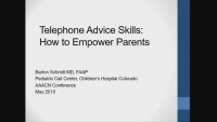 Telephone Advice Skills: How to Empower Parents icon