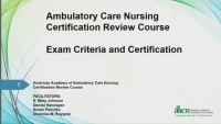 Certification Review Course