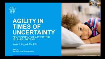 Agility in Times of Uncertainty: Development of a Pediatric Telehealth Team