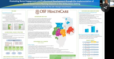 Promoting Nurse Engagement and Professional Development through the Implementation of Shared Governance Nursing Councils in the Ambulatory Care Setting