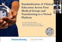 Standardization of Clinical Education Across Four Medical Groups and Transitioning to a Virtual Platform