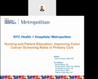 Nursing and Patient Education: Improving Colon Cancer Screening Rates in Primary Care