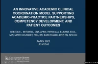 An Innovative Academic Clinical Coordination Model Supporting Academic-Practice Partnerships, Competency Development, and Patient Outcomes