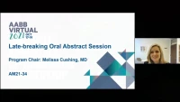 AM21-34: Late Breaking Oral Abstract Session icon