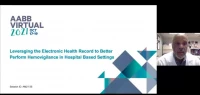 AM21-35: Leveraging the Electronic Health Record to Better Perform Hemovigilance in Hospital Based Settings