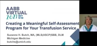AM21-42: Creating a Meaningful Self-Assessment Program for Your Transfusion Service