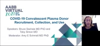 AM21-58: COVID-19 Convalescent Plasma Donor Recruitment, Collection, and Use icon