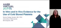 AM21-68: In Vitro and In Vivo Evidence for the Use of Cold Stored Platelets